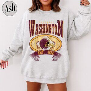 Washington Football Vintage Style Crewneck Sweatshirt 17